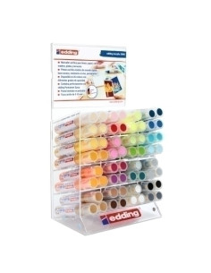 MARCADOR ACRYLIC EDDING 5000 BISELADO 5-10 mm EXPOSITOR de 57