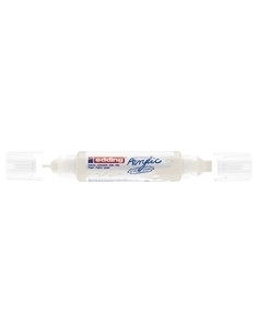 MARCADOR ACRYLIC EDDING 5400 3D DOBLE PUNTA 2-35-10 mm BLANCO