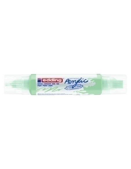 MARCADOR ACRYLIC EDDING 5400 3D DOBLE PUNTA 2-35-10 mm MENTA SUAVE