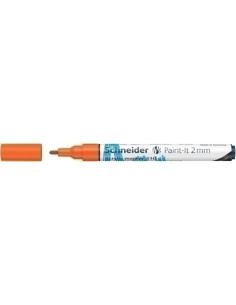 MARCADOR ACRYLIC SCHNEIDER PAINT-IT 310 CONICO 2 mm NARANJA