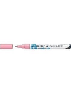 MARCADOR ACRYLIC SCHNEIDER PAINT-IT 310 CONICO 2 mm ROSA PASTEL