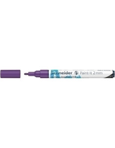 MARCADOR ACRYLIC SCHNEIDER PAINT-IT 310 CONICO 2 mm VIOLETA