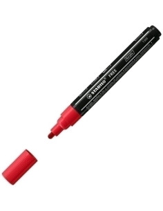 MARCADOR ACRYLIC STABILO FREE T300 ARTY LINE 2-3 mm CARMIN 748