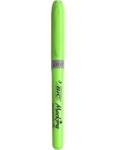 MARCADOR FLUOR BIC BRITE LINER GRIP VERDE