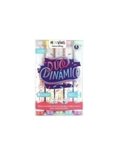 MARCADOR FLUOR MOOVING DUO DOBLE PUNTA ESTUCHE de 5