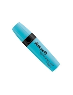 MARCADOR FLUOR PELIKAN TEXTMARKER 490  PASTEL AZUL