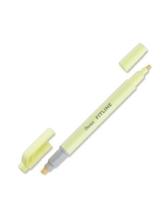 MARCADOR FLUOR PENTEL DOBLE PUNTA AMARILLO PASTEL