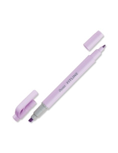 MARCADOR FLUOR PENTEL DOBLE PUNTA VIOLETA PASTEL