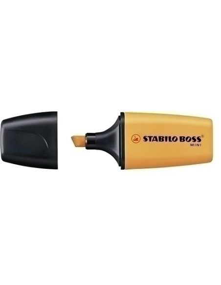 MARCADOR FLUOR STABILO BOSS MINI 07  NARANJA