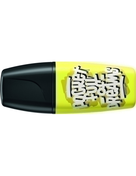 MARCADOR FLUOR STABILO BOSS MINI 07 BY SNOOZE ONE  AMARILLO  POCKET FULL DREAMS