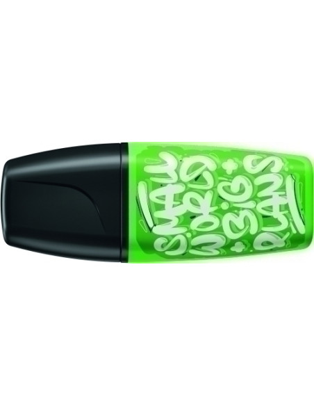 MARCADOR FLUOR STABILO BOSS MINI 07 BY SNOOZE ONE  VERDE  SMALL WORLD BIG PLANS