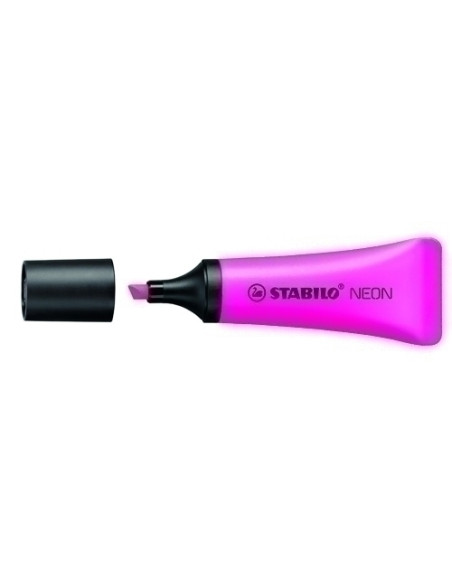 MARCADOR FLUOR STABILO NEON 72  MAGENTA