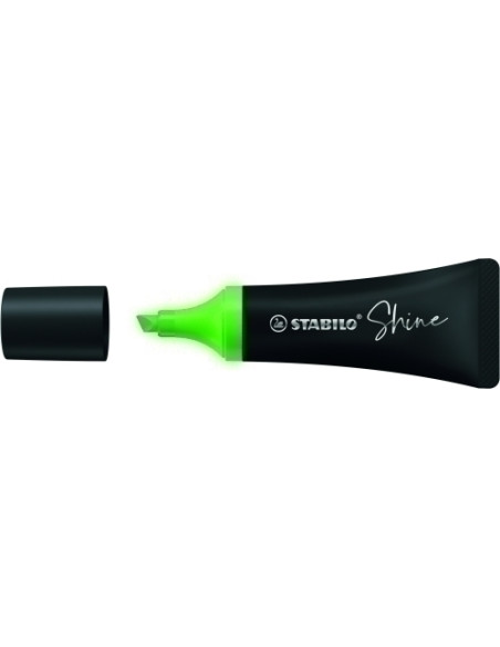 MARCADOR FLUOR STABILO SHINE 76 VERDE