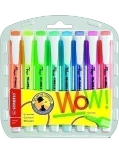 MARCADOR FLUOR STABILO SWING COOL 275 ESTUCHE DE 8
