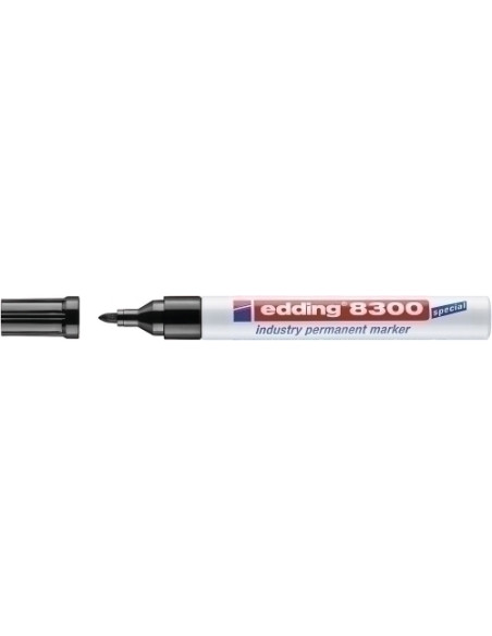 MARCADOR INDUSTRIAL EDDING 8300 NEGRO