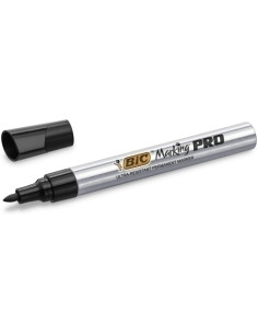 MARCADOR PERMANENTE BIC MARKING PRO CONICO NEGRO