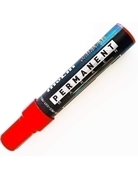 MARCADOR PERMANENTE MOLIN RTP260 JUMBO KING SIZE ROJO