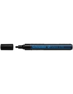 MARCADOR PERMANENTE SCHNEIDER MAXX 270 CONICO 1-3 mm NEGRO