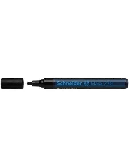 MARCADOR PERMANENTE SCHNEIDER MAXX 270 CONICO 1-3 mm NEGRO