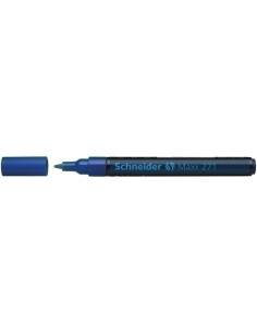 MARCADOR PERMANENTE SCHNEIDER MAXX 271 CONICO 1-2 mm AZUL