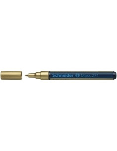 MARCADOR PERMANENTE SCHNEIDER MAXX 271 CONICO 1-2 mm ORO