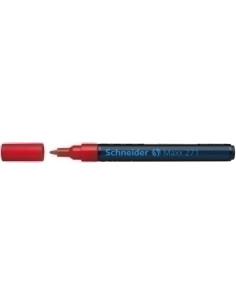 MARCADOR PERMANENTE SCHNEIDER MAXX 271 CONICO 1-2 mm ROJO