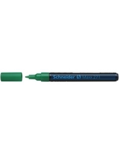 MARCADOR PERMANENTE SCHNEIDER MAXX 271 CONICO 1-2 mm VERDE
