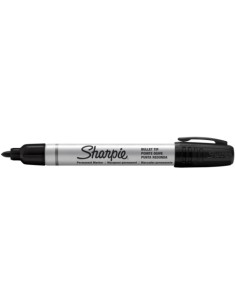 MARCADOR PERMANENTE SHARPIE METAL PRO PEQUEÑO CONICO NEGRO