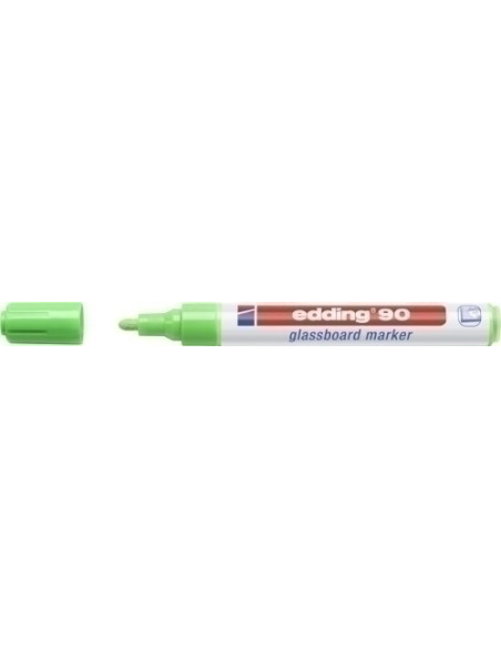 MARCADOR PIZARRA CRISTAL EDDING 90 CONICO VERDE CLARO