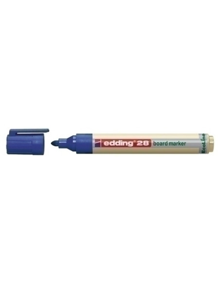 MARCADOR PIZARRA EDDING 28 ECOLINE CONICO AZUL