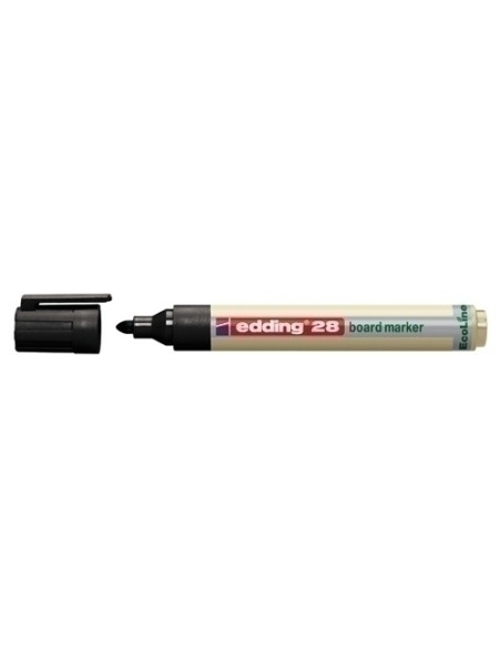 MARCADOR PIZARRA EDDING 28 ECOLINE CONICO NEGRO