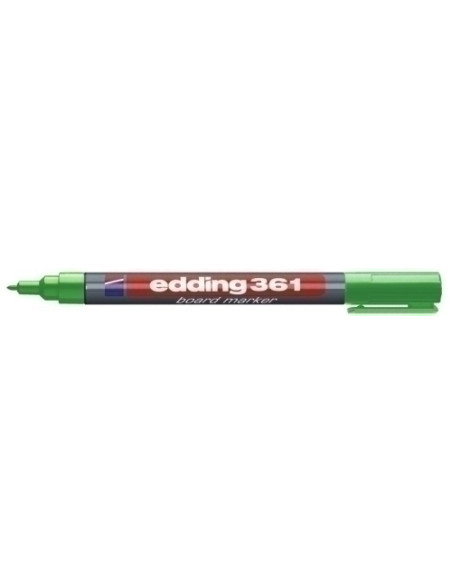 MARCADOR PIZARRA EDDING 361 CONICO VERDE