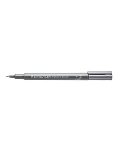MARCADOR TOPACA NO PERM STAEDTLER 8321 METALICO PUNTA PINCEL PLATA