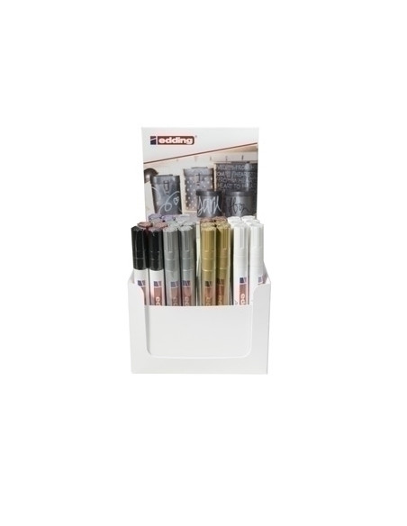 MARCADOR TOPACA PERM EDDING  750 CONICO EXPOSITOR de 24
