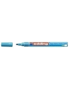 MARCADOR TOPACA PERM EDDING  751 CONICO AZUL CLARO METALICO