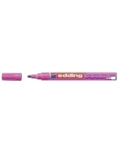 MARCADOR TOPACA PERM EDDING  751 CONICO ROSA METALICO