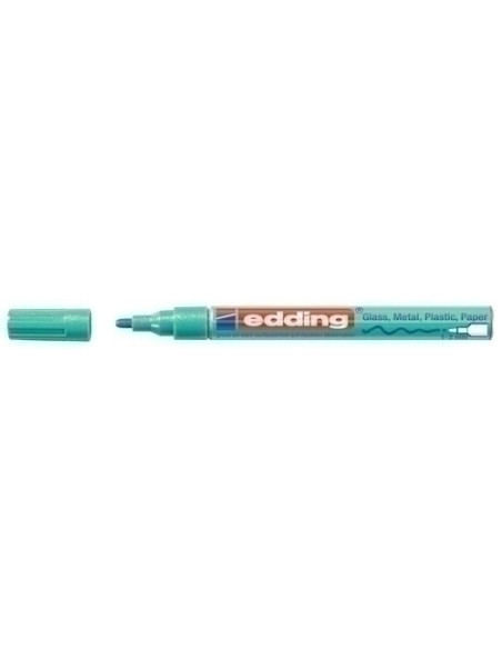 MARCADOR TOPACA PERM EDDING  751 CONICO VERDE METALICO