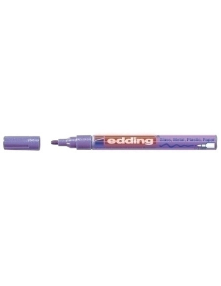 MARCADOR TOPACA PERM EDDING  751 CONICO VIOLETA METALICO
