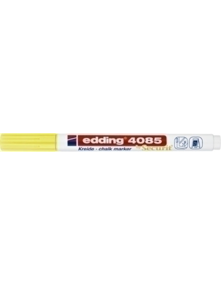 MARCADOR TIZA LIQUIDA EDDING 4085 AMARILLO NEON
