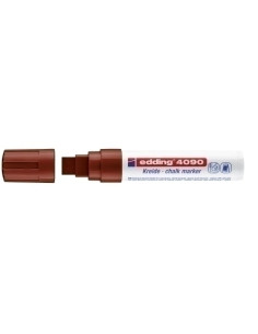 MARCADOR TIZA LIQUIDA EDDING 4090 BISELADO  MARRON