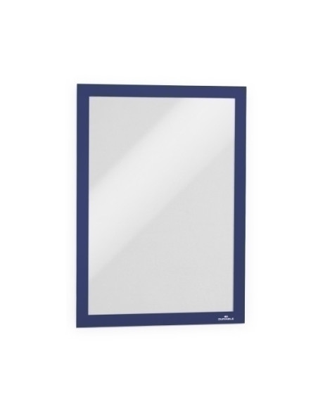 MARCO DURABLE MAGNETICO AUTOADHESIVO DURAFRAME A4 ENVASE UNITARIO AZUL OSCURO