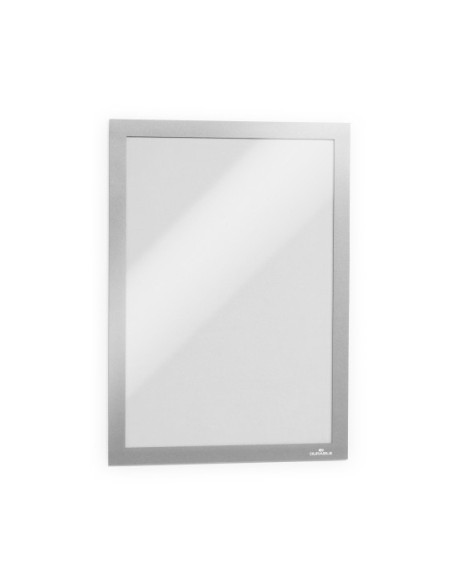 MARCO DURABLE MAGNETICO AUTOADHESIVO DURAFRAME A4 ENVASE UNITARIO METALICO PLATEADO