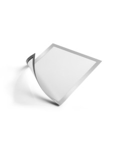 MARCO DURABLE MAGNETICO DURAFRAME A4 ENVASE UNITARIO METALICO PLATEADO