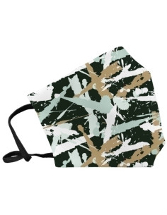 MASCARILLA DE PROTECCION REUTILIZABLE FULI GRANDE TALLA L SAFARI MENTA