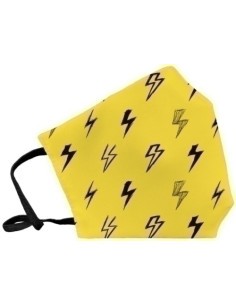 MASCARILLA DE PROTECCION REUTILIZABLE FULI GRANDE TALLA L STORM AMARILLA