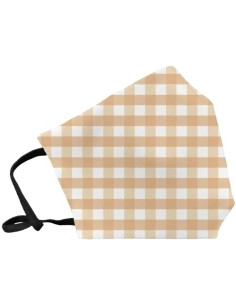 MASCARILLA DE PROTECCION REUTILIZABLE FULI GRANDE TALLA L VICHY NARANJA