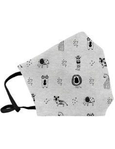 MASCARILLA DE PROTECCION REUTILIZABLE FULI PEQUEÑA TALLA S ZOO