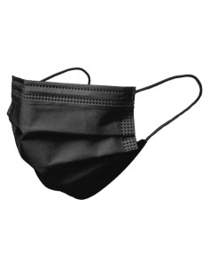 MASCARILLA QUIRURGICA IIR 3 CAPAS DESECHABLE FIRST PROTEC INFANTIL NEGRA PAQUETE de 10