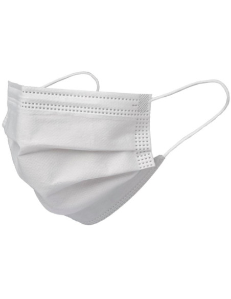 MASCARILLA QUIRURGICA IIR 3 CAPAS DESECHABLE GALMASK INFANTIL BLANCO PAQUETE de 10