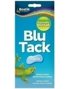 MASILLA ADHESIVA BLU-TACK AZUL FORMATO ESCOLAR